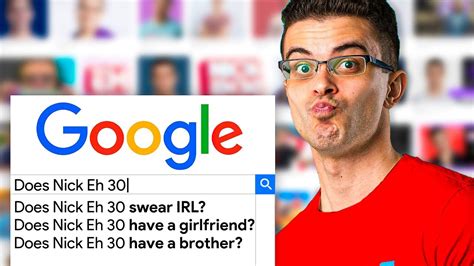 Nick Eh 30 answers most searched Google questions! - YouTube