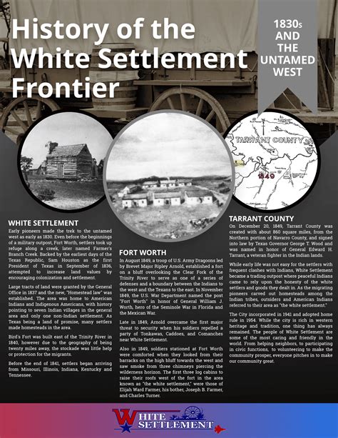 History of White Settlement | White Settlement, TX