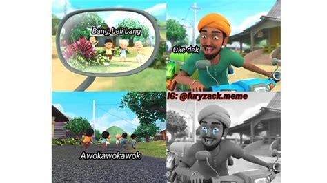 6 Meme Upin dan Ipin Bersama Teman-teman Ini Kocak Bikin Nyengir - Hot ...