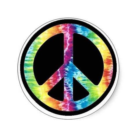 Tie Dye Peace Sign Backgrounds | Tie Dye Peace Sign sticker from Zazzle.com | Peace | Pinterest ...