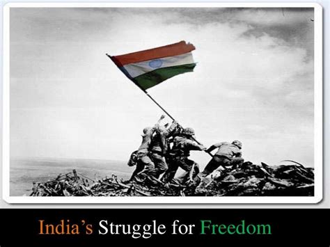 India's struggle for freedom