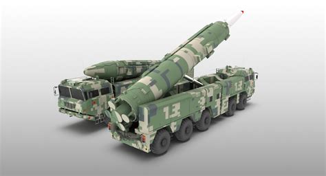 3D truck missile vehicle model - TurboSquid 1498875