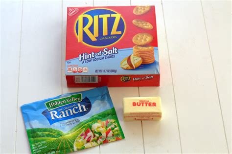 Ranch RITZ Crackers • Food, Folks and Fun