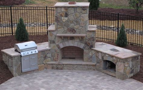 Outdoor Fireplace With Grill Designs – I Am Chris