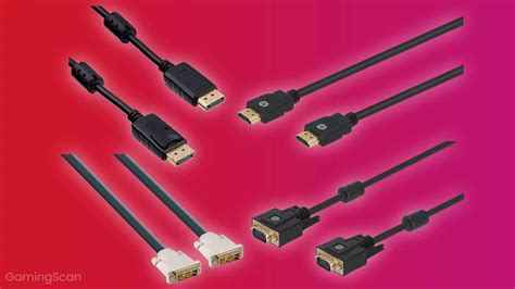 HDMI vs DisplayPort vs DVI vs VGA [2025 Comparison]