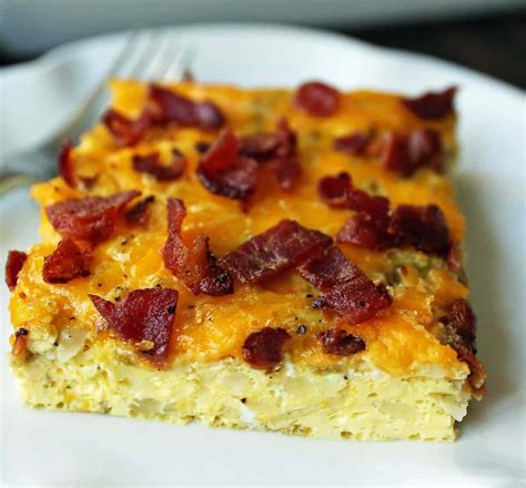 Bacon Egg and Cheese Casserole – Modern Honey