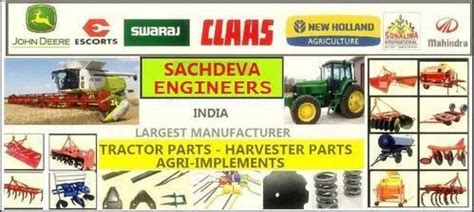 Harvester Combine Parts at best price in New Delhi by Art Engineers ...