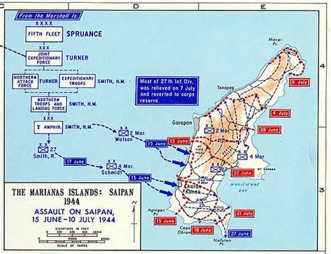 Marianas Campaign: Saipan, Guam, Tinian – Battle Archives