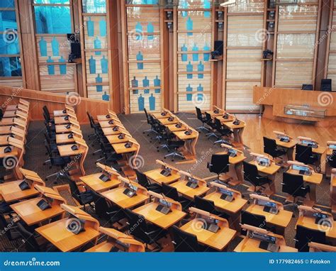 Scottish Parliament Building Editorial Image - Image of parliament ...