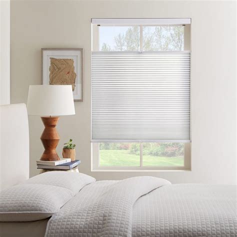 1/2” Single Cell Cordless Top Down Bottom Up Light Filtering Honeycomb Shades | Select Blinds Canada