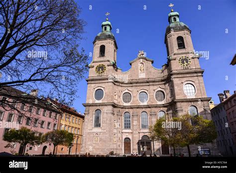 Innsbruck Cathedral, Innsbruck, Austria Stock Photo - Alamy