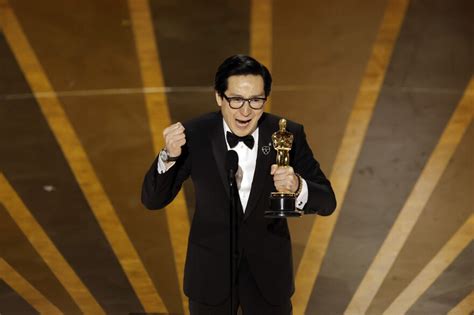 Ke Huy Quan wins Oscar for best supporting actor for 'Everything Everywhere'