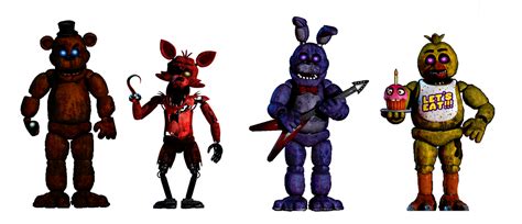 FNaF AR Animatronics edit by Will220 on DeviantArt