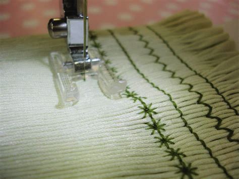 Machine Smocking Techniques - The Sewing Directory