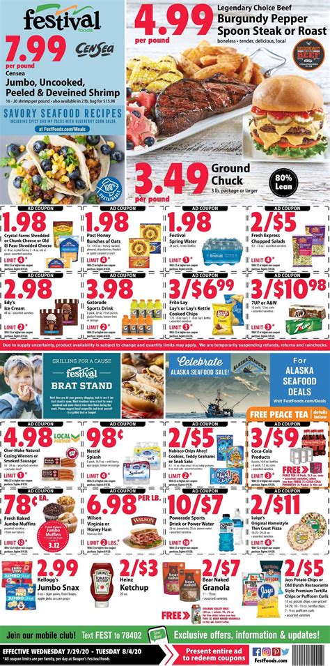 Festival Foods Current weekly ad 07/29 - 08/04/2020 - frequent-ads.com