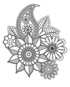 Pattern Coloring Pages, Flower Coloring Pages, Colouring Pages ...