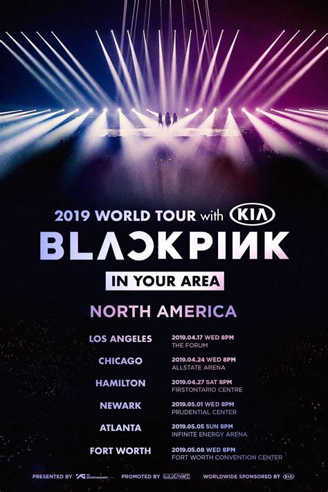 BLACKPINK announce North American tour dates for ‘BLACKPINK 2019 WORLD ...