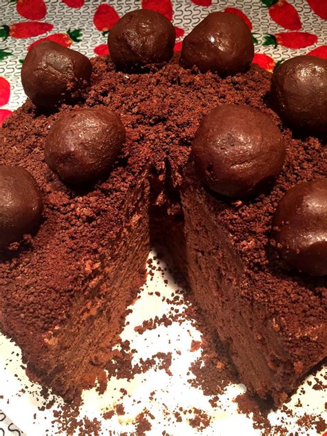 Homemade Chocolate Truffle Cake Recipe – Melanie Cooks