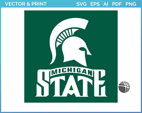 Michigan State Logo Vector