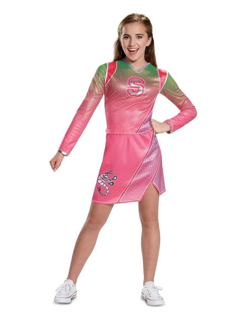 Radiant Z-O-M-B-I-E-S Addison Classic Cheerleader Child Costume. Trendy ...