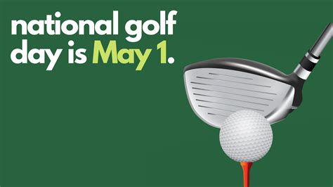 National Golf Day is Coming... - Falcon Crest Golf Course