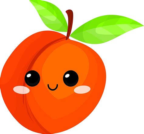 Kawaii clipart peach, Kawaii peach Transparent FREE for download on WebStockReview 2024