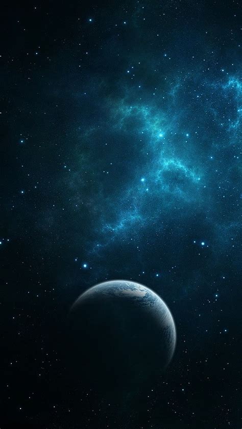 wallpaper | Dark Blue Space Galaxy S4 Wallpaper, 1080x1920 | Galaxy-Nebulae | Pinterest | Wallpaper