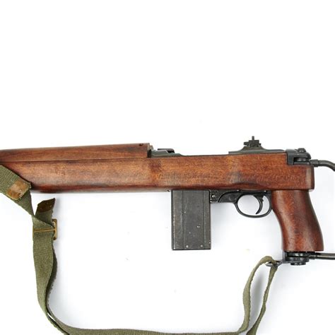 U.S. WWII M1A1 Carbine Folding Stock Paratrooper Display Gun – International Military Antiques