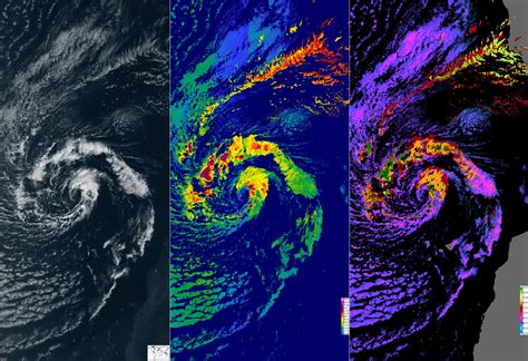 Cloud Structures - 'Extratropical Cyclone' Structure - Examples (25-36)