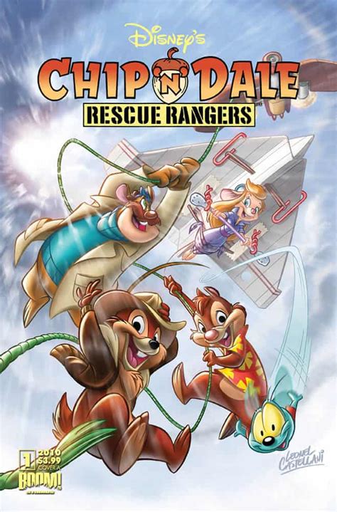 First Look: Preview Chip 'n' Dale Rescue Rangers comic from Boom ...