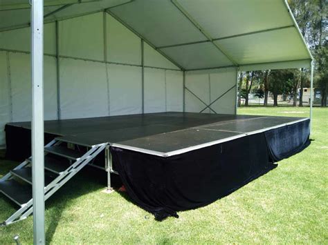 10mx6m Marquee Cover for Outdoor Stage Hire - 10mx6m Marquee Cover for ...