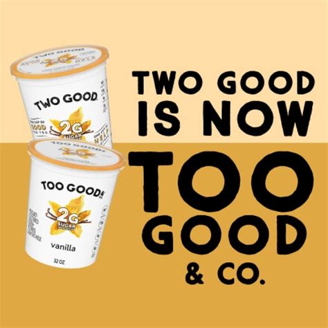 Two Good Ultra-Filtered Lowfat Vanilla Greek Yogurt Tub, 32 oz - Pay Less Super Markets