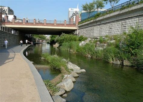 Cheonggyecheon Stream Restoration Project | Landscape, Landscape design, Ecology design