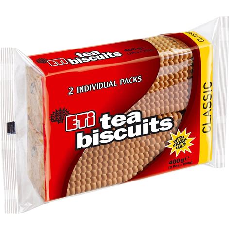 Eti Tea Biscuits Classic Snack 400g | Woolworths