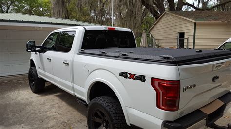 An Aluminum Truck Bed Cover On A Ford F150 | A Rugged Black … | Flickr