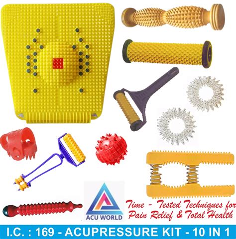 Acupressure Kit (Set of 10) - 10 In 1 - AcuWorld Ecommerce Shopping Portal