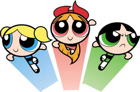 Powerpuff Girls fliegen weg transparente PNG - StickPNG