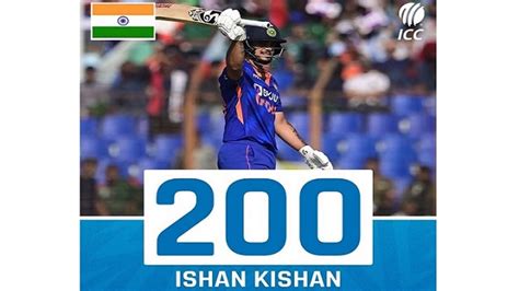 Ishan Kishan scores double century in ODI, breaks Chris Gayle's Record