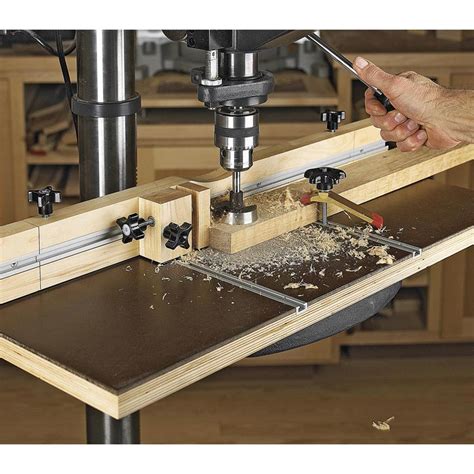 Feature-Packed Drill-Press Table Woodworking Plan from WOOD Magazine