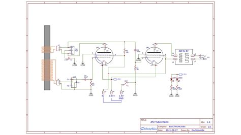 Vacuum Tube Schematic Diagram