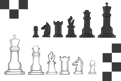 Chess Pieces Vector at Vectorified.com | Collection of Chess Pieces ...