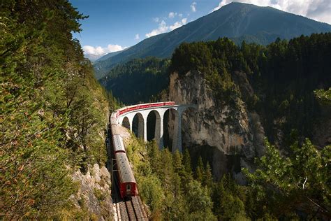 Switzerland Mountain Train