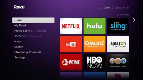 Roku Home Screen | Sky Cards