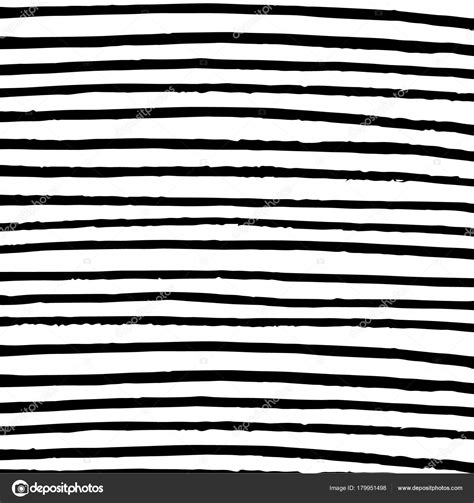 Minimalist Horizontal Stripes Black White Background Stock Vector by ©Julija_grozyan 179951498