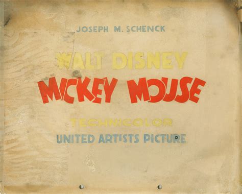 Mickey Mouse Title Card Development Art - ID: augmickey19314 | Van Eaton Galleries