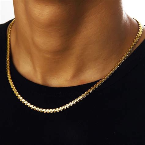 #goldjewelry,goldchainsmen,goldchains,fakegoldchains Mens Gold Chain Necklace, Gold Chain ...