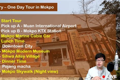 Fun & Informative Mokpo Food Virtual Tour In Korea