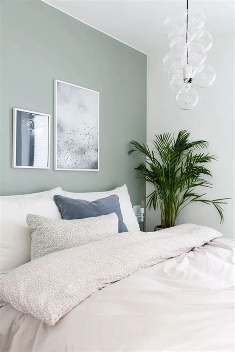 Relaxing Mint Green Bedroom - Emily May Designs