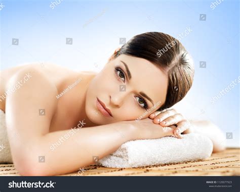 Beautiful Young Healthy Woman Spa Salon Stock Photo 1120077923 ...