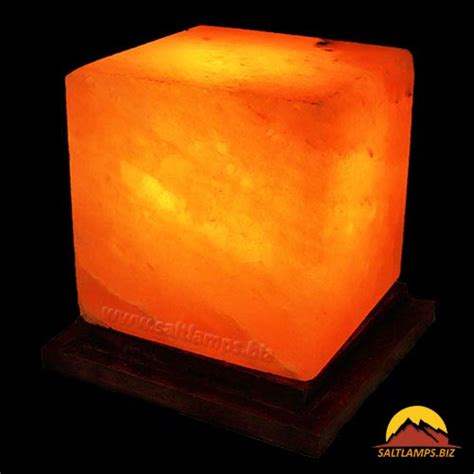 Cube Salt Lamp - Std Geometrical Shape Lamp - Salt Lamps